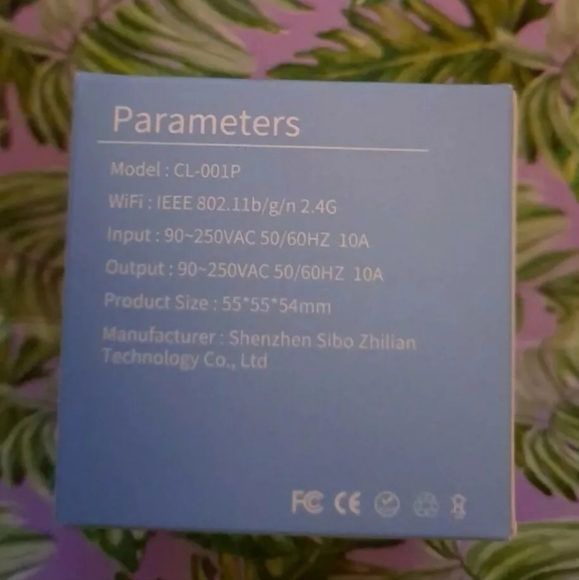 Mini Wifi Smart White Plug Outlet Switch Socket Voice Control Compatible. NIB - Picture 4 of 6